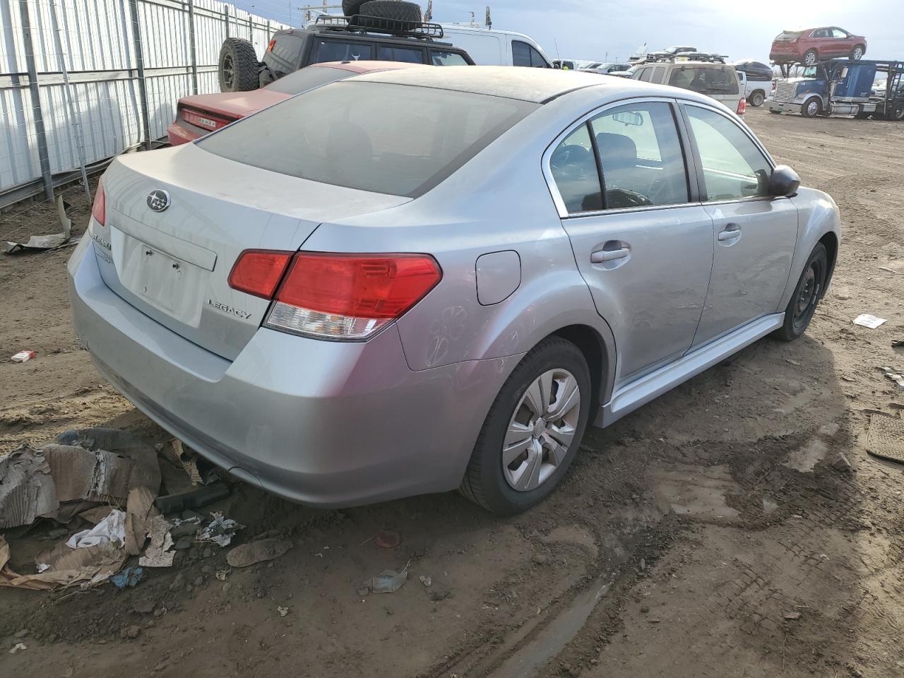 Image 3 of 2012 SUBARU LEGACY 2.5I 2012 with VIN 4S3BMCA69C3029744