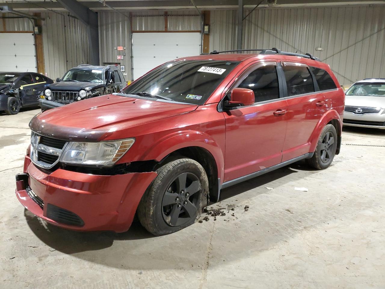 Image 1 of 2009 DODGE JOURNEY SXT 2009 with VIN 3D4GG57V69T219086