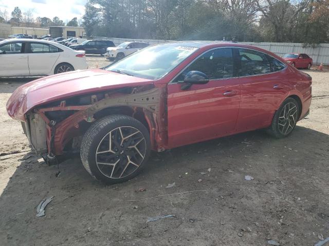 Image 1 of 2021 HYUNDAI SONATA N LINE 2021 with VIN 5NPEK4JC1MH105963