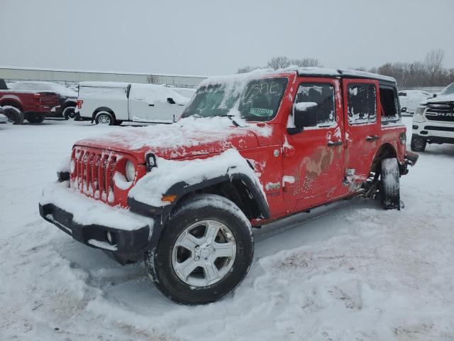 Image 1 of 2018 JEEP WRANGLER UNLIMITED SPORT 2018 with VIN 1C4HJXDN1JW145092