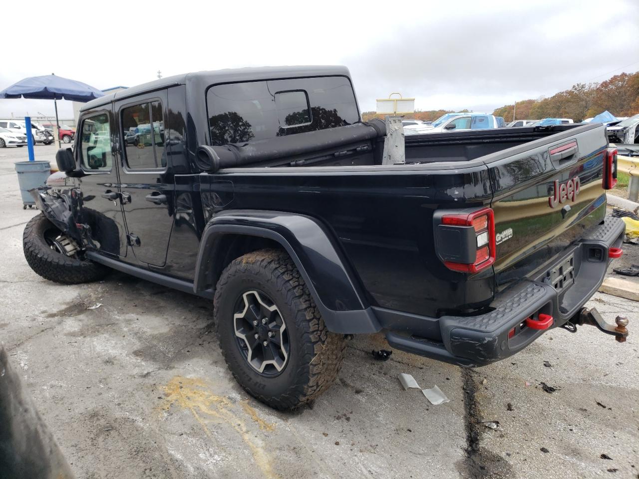 Image 2 of 2020 JEEP GLADIATOR RUBICON 2020 with VIN 1C6JJTBG5LL116740