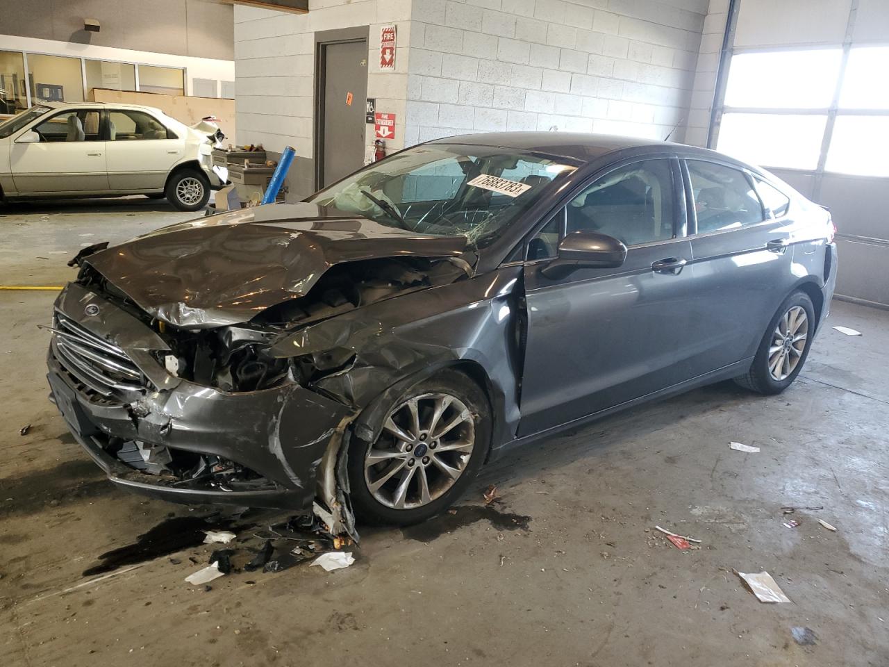 Image 1 of 2017 FORD FUSION SE 2017 with VIN 3FA6P0H70HR102200