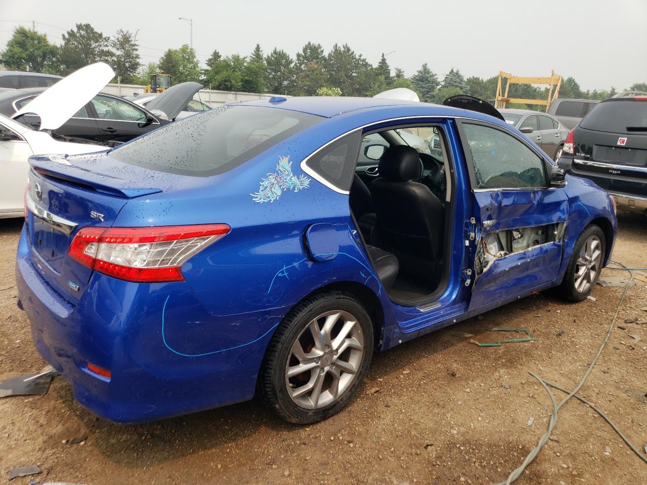 Изображение 3 2013 NISSAN SENTRA S 2013 с VIN 3N1AB7AP9DL743920