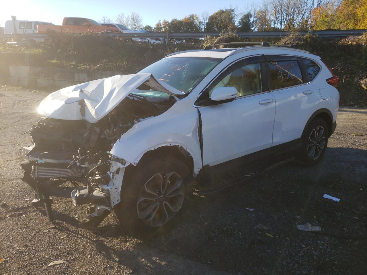 Image 1 of 2021 HONDA CR-V EX 2021 with VIN 5J6RW2H52MA005485