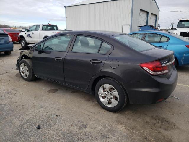 Image 2 of 2013 HONDA CIVIC LX 2013 with VIN 2HGFB2F59DH568107
