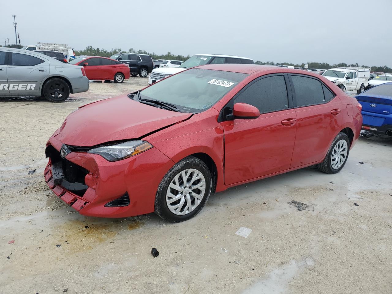 Image 1 of 2017 TOYOTA COROLLA L 2017 with VIN 2T1BURHEXHC785873
