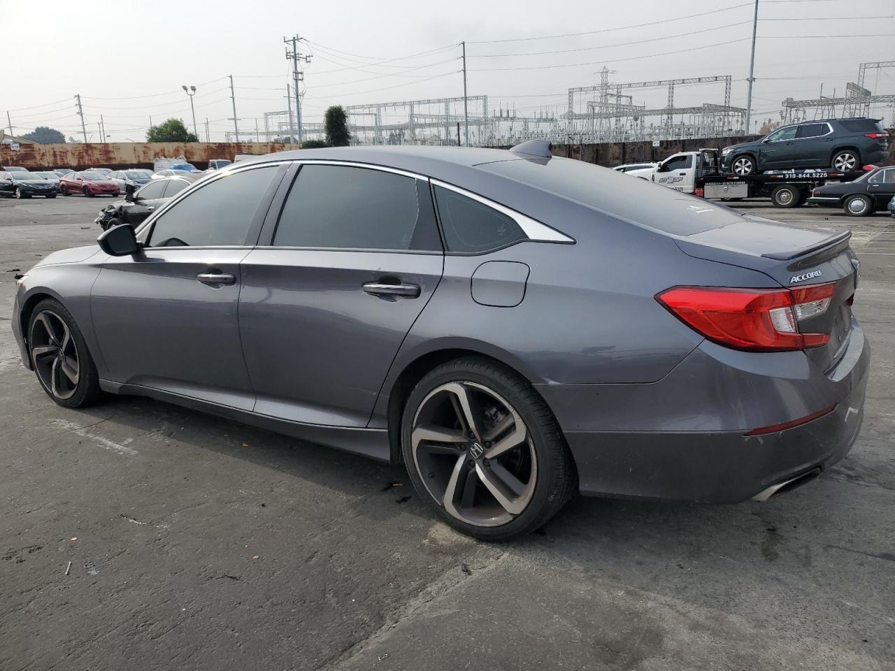 Image 2 of 2018 HONDA ACCORD SPORT 2018 with VIN 1HGCV1F38JA052124
