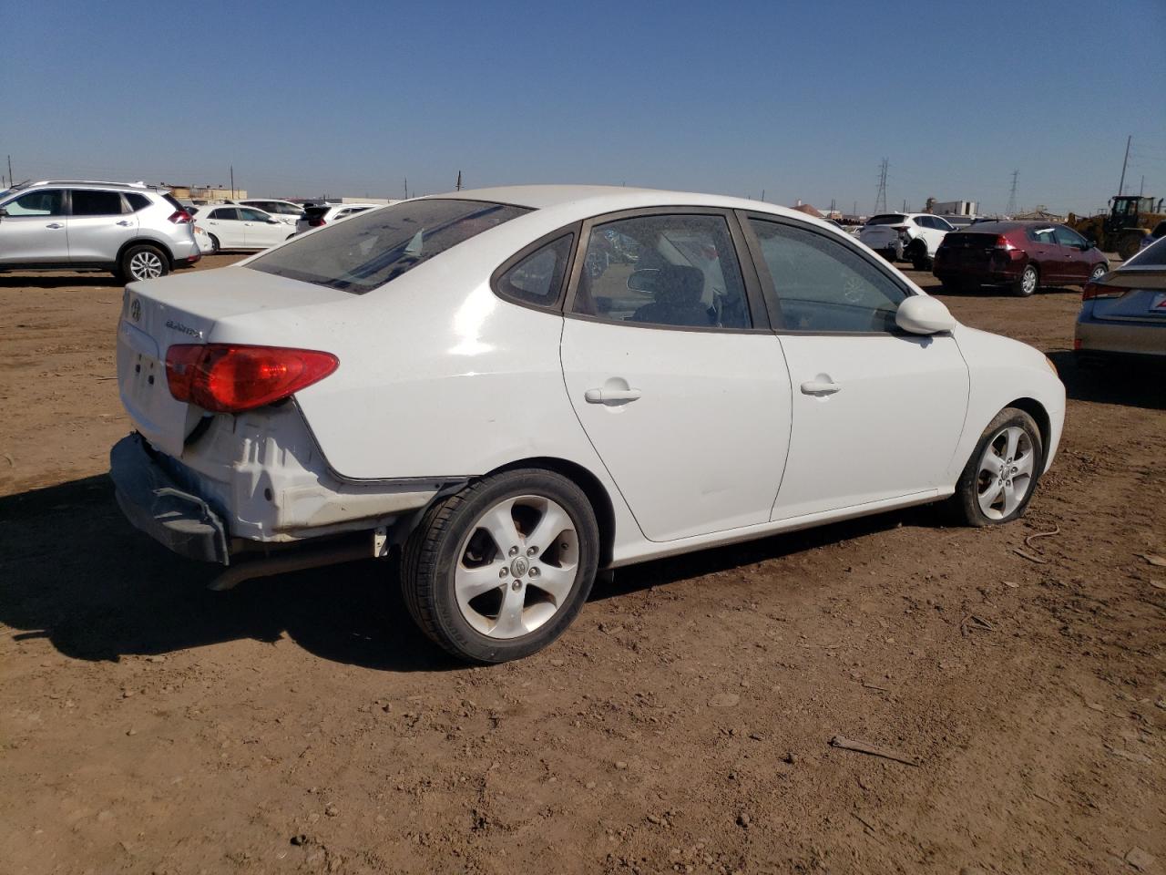 Image 3 of 2007 HYUNDAI ELANTRA GLS 2007 with VIN KMHDU46D47U032441