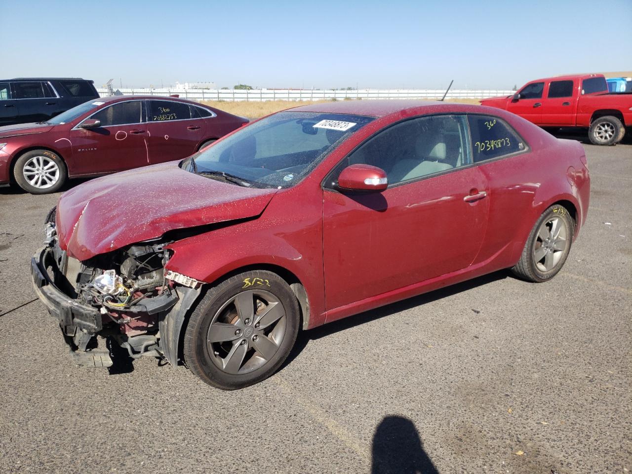 Obraz 1 z 2010 KIA FORTE EX 2010 z VIN KNAFU6A20A5247022