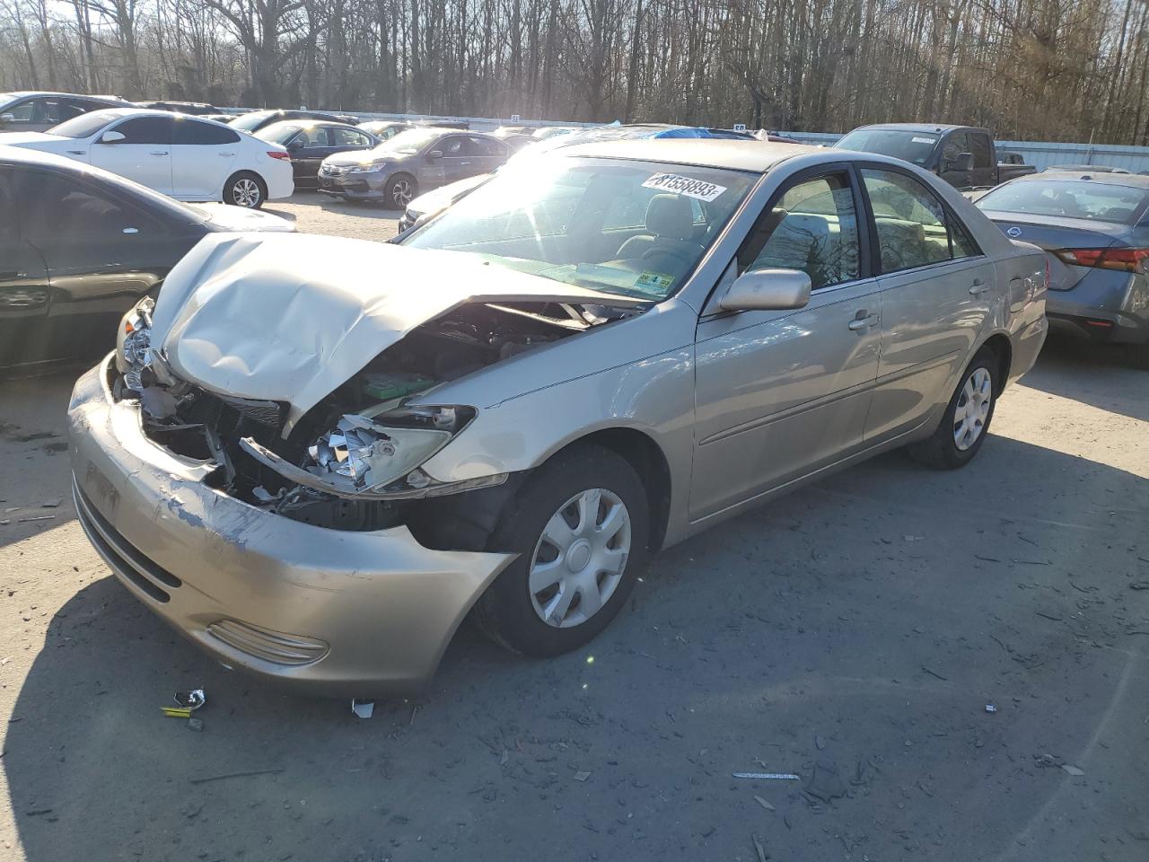 Image 1 of 2004 TOYOTA CAMRY LE 2004 with VIN 4T1BE32K64U828753