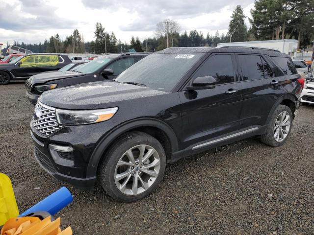 Image 1 of 2021 FORD EXPLORER PLATINUM 2021 with VIN 1FM5K8HC8MGB18173