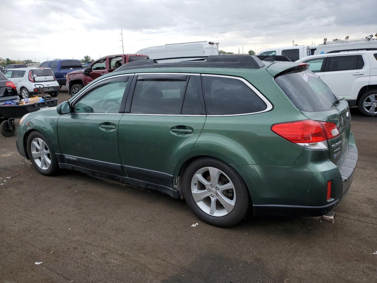 Изображение 2 2014 SUBARU OUTBACK 2.5I LIMITED 2014 с VIN 4S4BRBKC1E3236630
