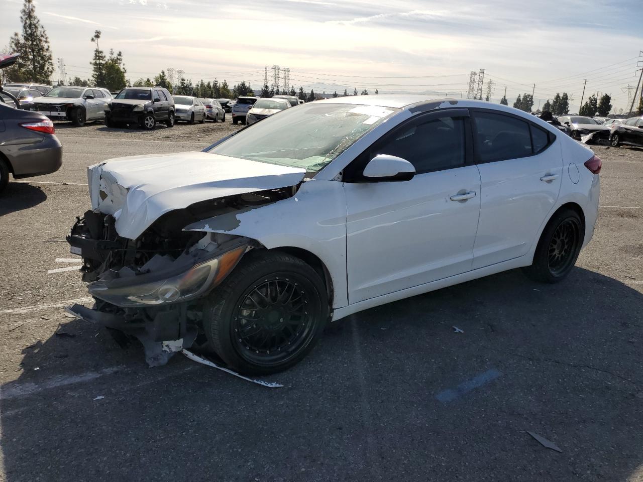 Image 1 of 2017 HYUNDAI ELANTRA SE 2017 with VIN 5NPD84LF4HH110646