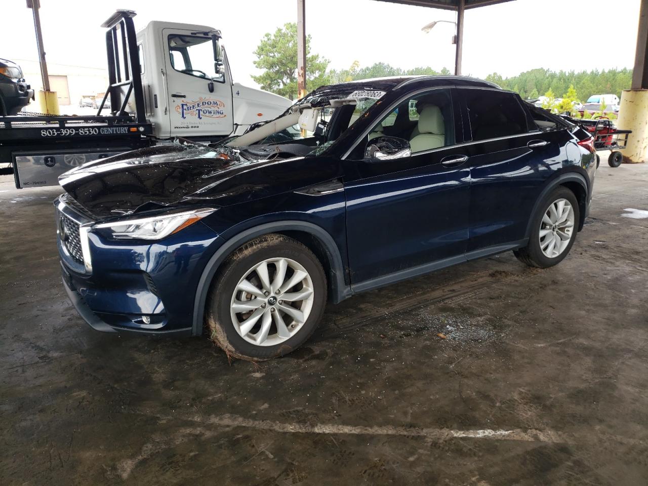Image 1 of 2019 INFINITI QX50 ESSENTIAL 2019 with VIN 3PCAJ5M32KF119935