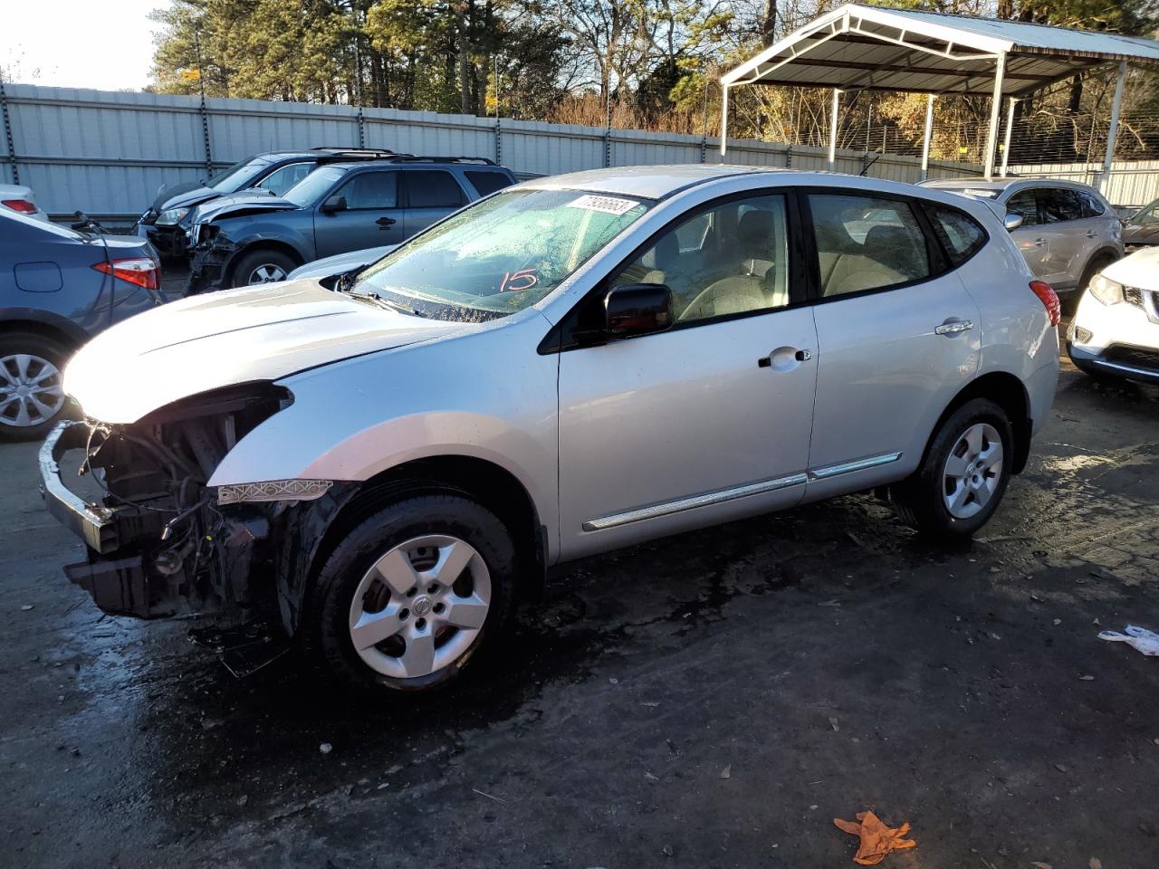 Obraz 1 z 2011 NISSAN ROGUE S 2011 z VIN JN8AS5MV2BW296788
