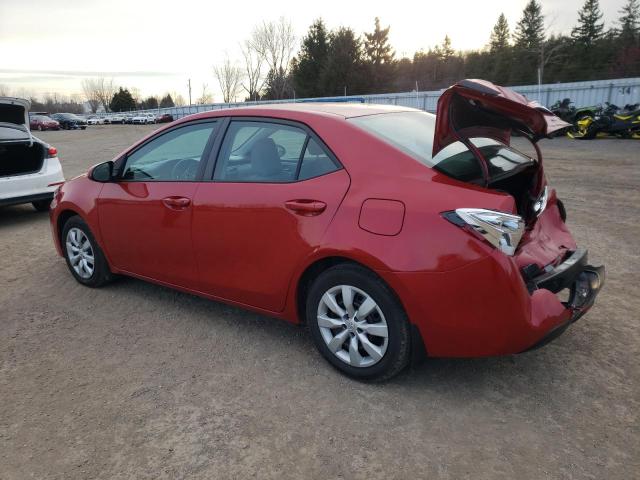 Image 2 of 2015 TOYOTA COROLLA L 2015 with VIN 2T1BURHE9FC445790