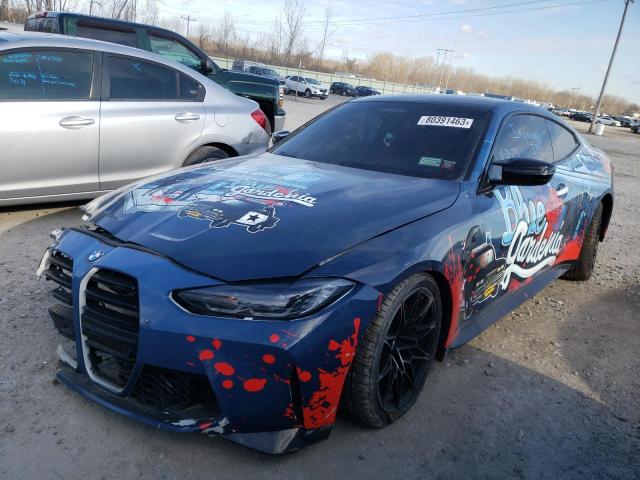 Obraz 1 z 2022 BMW M4 COMPETITION 2022 z VIN WBS43AZ00NCJ82752