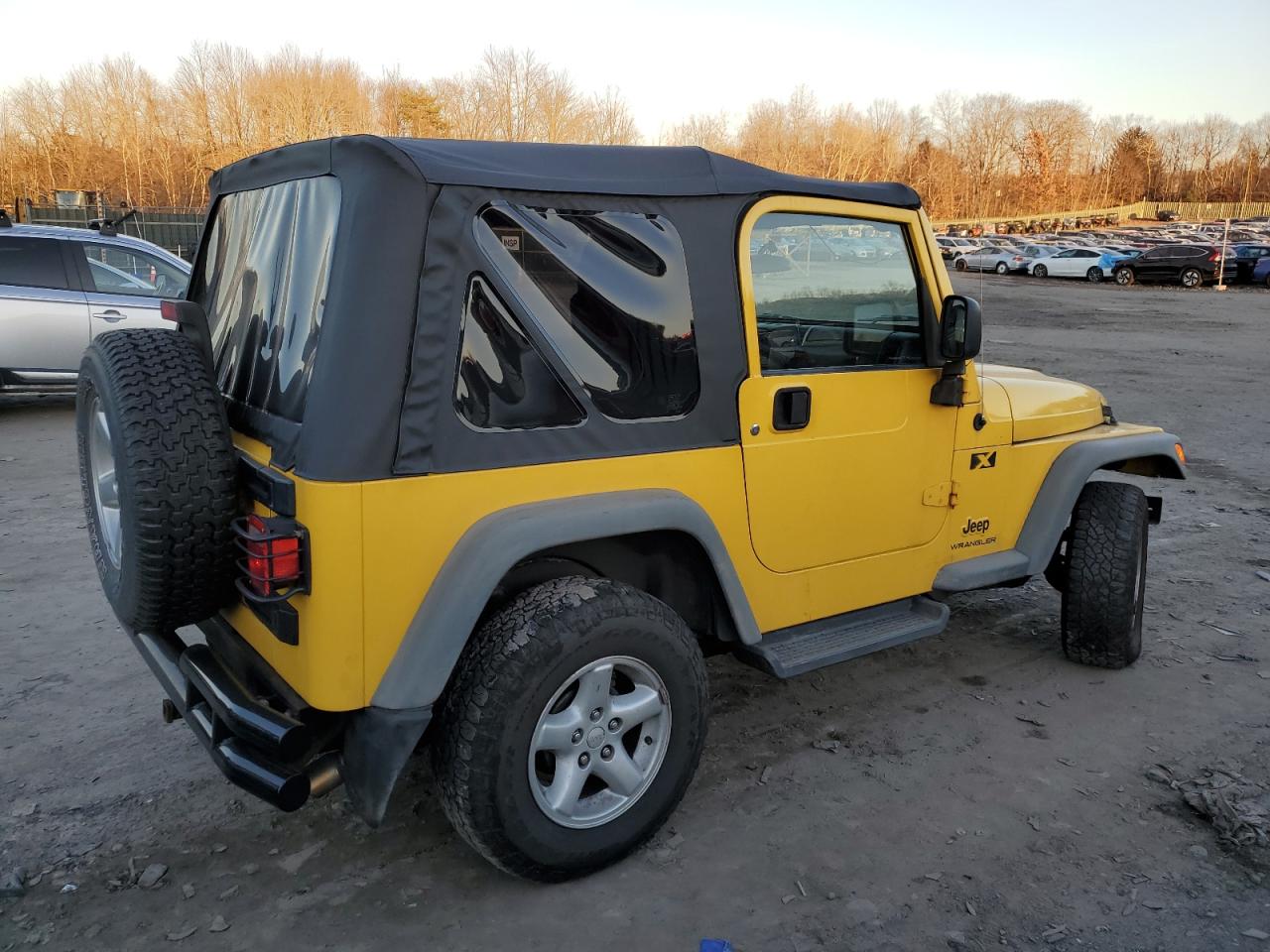 Image 3 of 2006 JEEP WRANGLER X 2006 with VIN 1J4FA39S96P715298