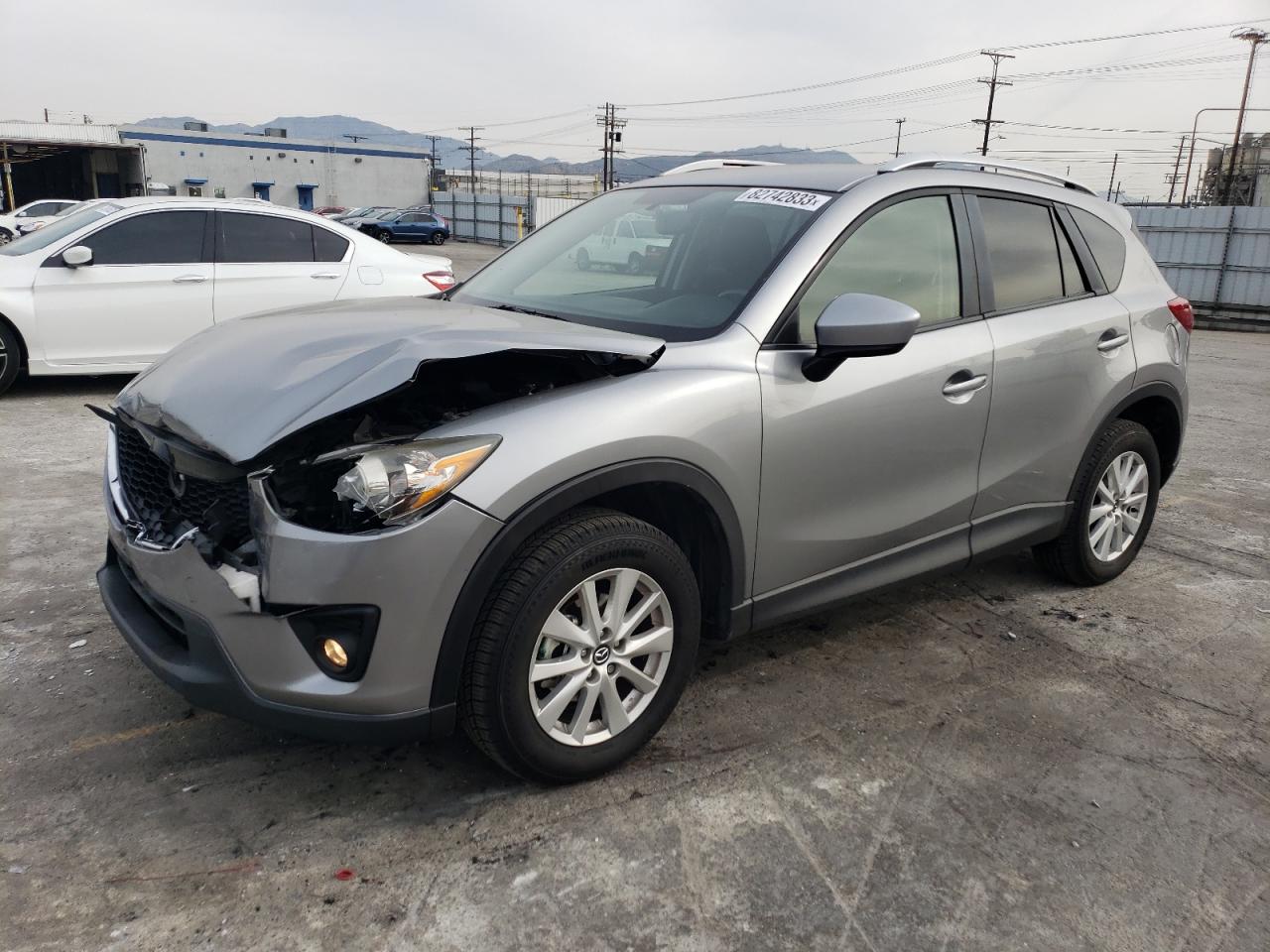 Image 1 of 2014 MAZDA CX-5 TOURING 2014 with VIN JM3KE2CY3E0392672