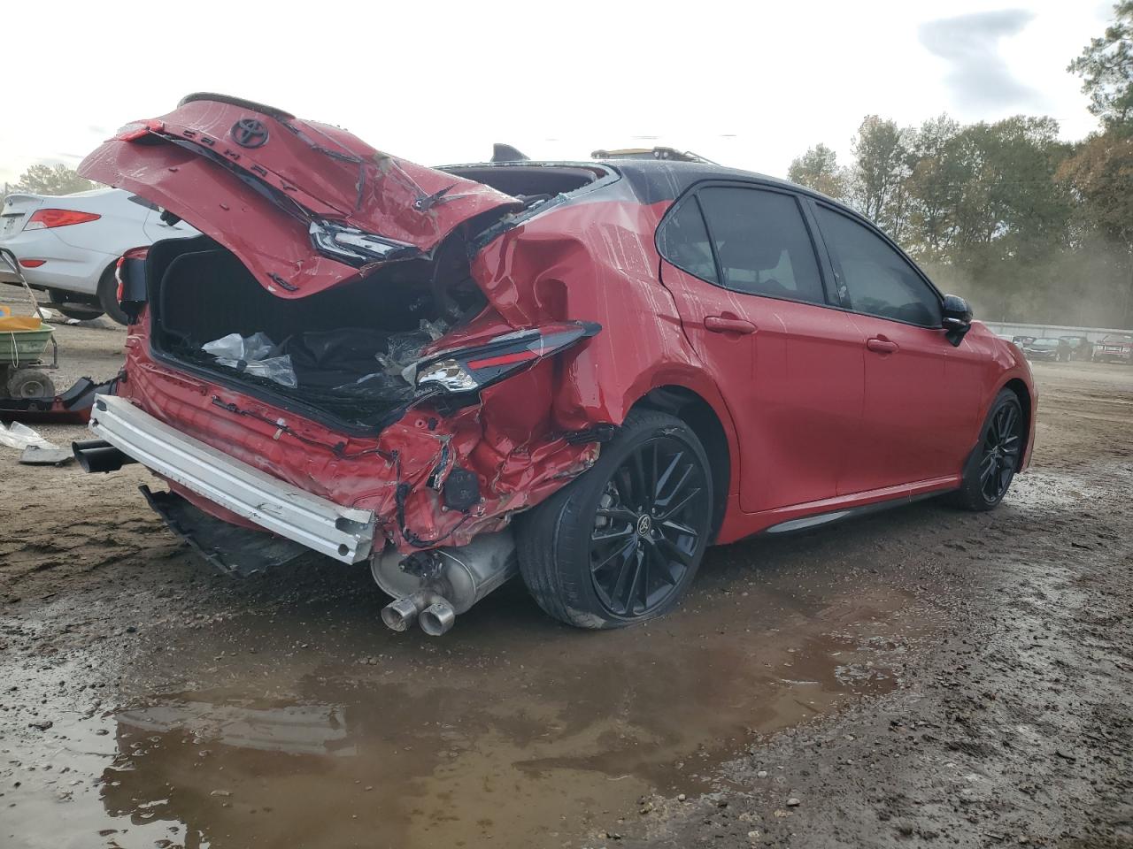 Image 3 of 2022 TOYOTA CAMRY XSE 2022 with VIN 4T1K61AK2NU035986