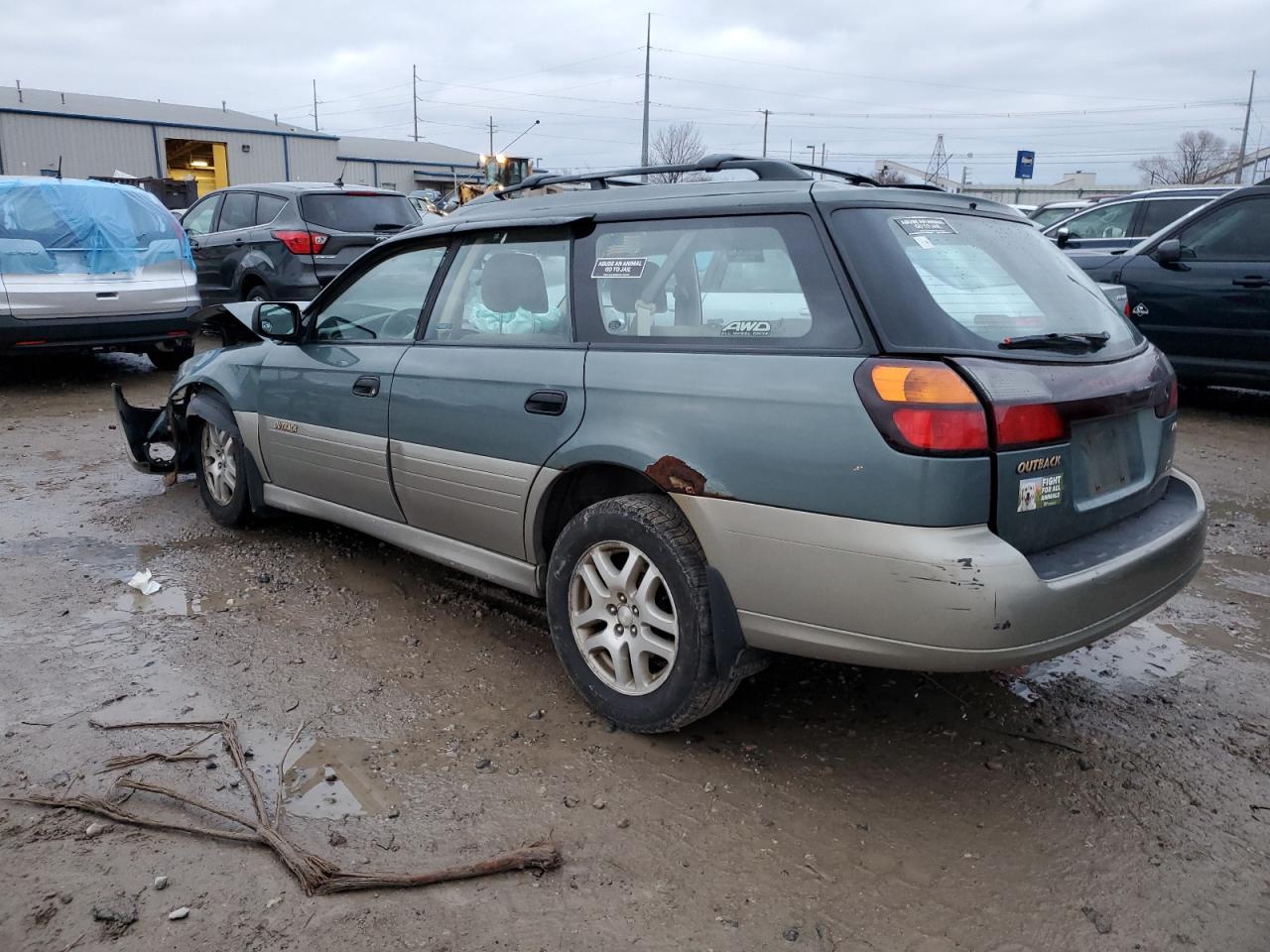 Obraz 2 z 2001 SUBARU LEGACY OUTBACK AWP 2001 z VIN 4S3BH675017607255