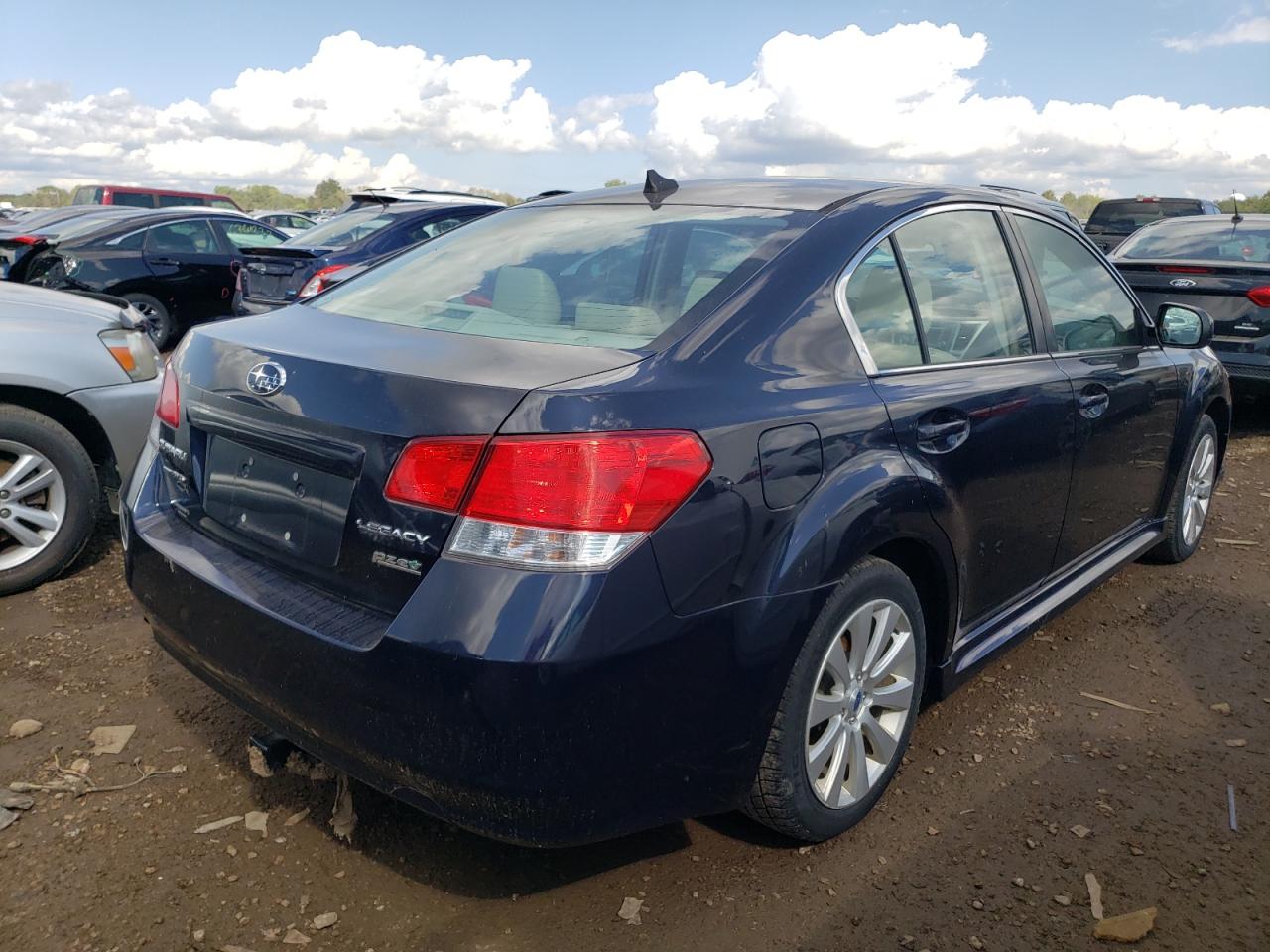 Изображение 3 2012 SUBARU LEGACY 2.5I LIMITED 2012 с VIN 4S3BMBK64C3012441