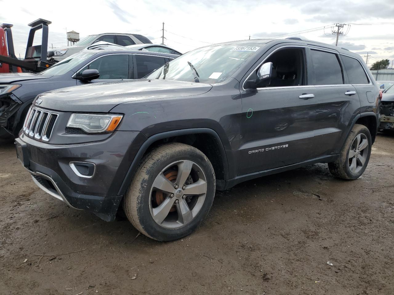 Image 1 of 2014 JEEP GRAND CHEROKEE LIMITED 2014 with VIN 1C4RJFBG8EC321856