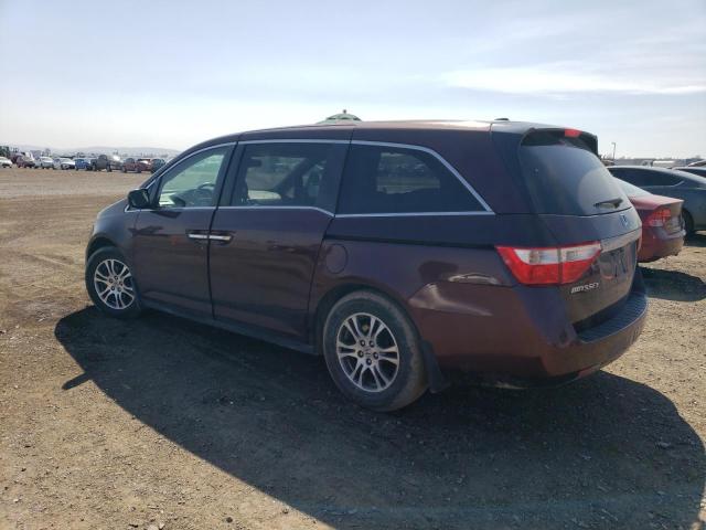 Image 2 of 2013 HONDA ODYSSEY EXL 2013 with VIN 5FNRL5H64DB061654
