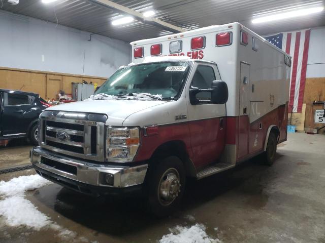 Obraz 1 z 2018 FORD ECONOLINE E350 SUPER DUTY CUTAWAY VAN 2018 z VIN 1FDWE3FS3JDC38226