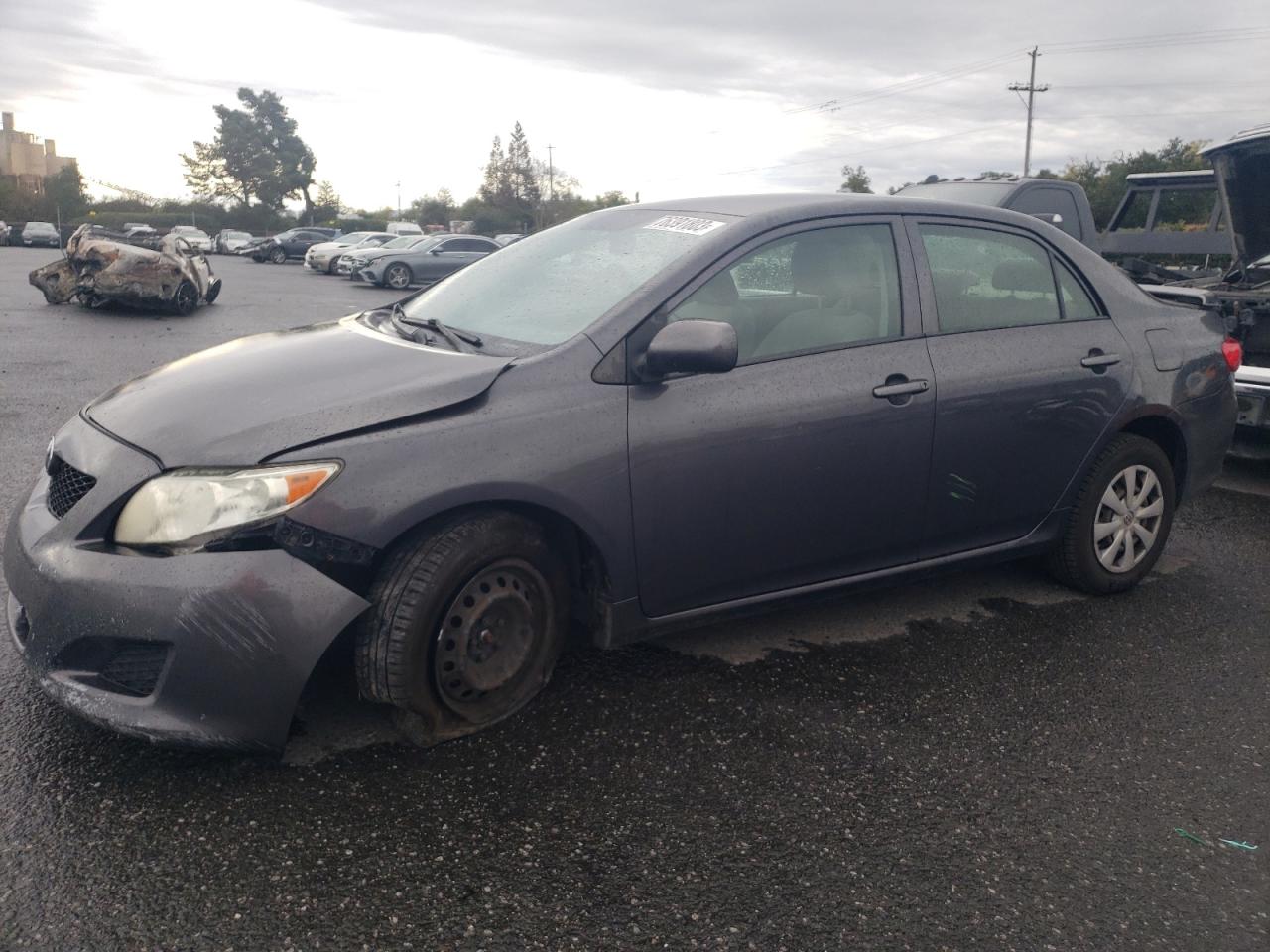 Image 1 of 2010 TOYOTA COROLLA BASE 2010 with VIN JTDBU4EE5A9107616