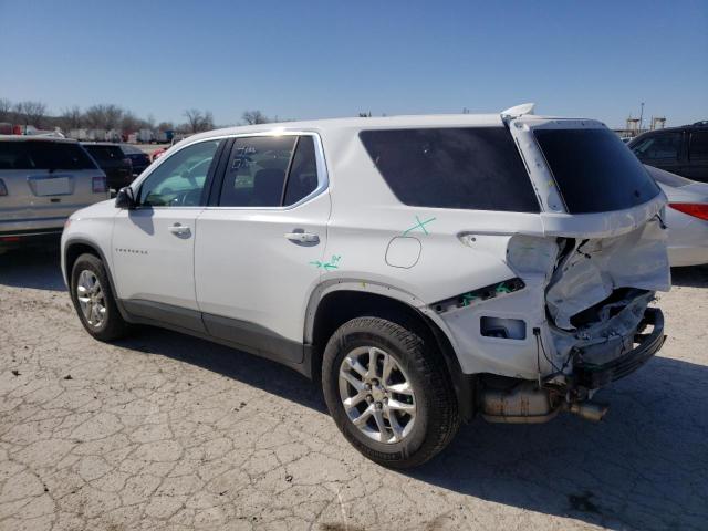 Image 2 of 2021 CHEVROLET TRAVERSE LS 2021 with VIN 1GNEVFKW3MJ199676
