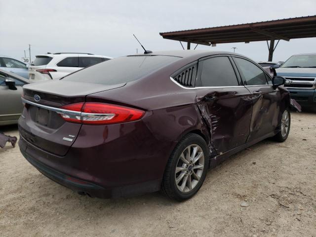 Image 3 of 2017 FORD FUSION SE 2017 with VIN 3FA6P0HD4HR284876