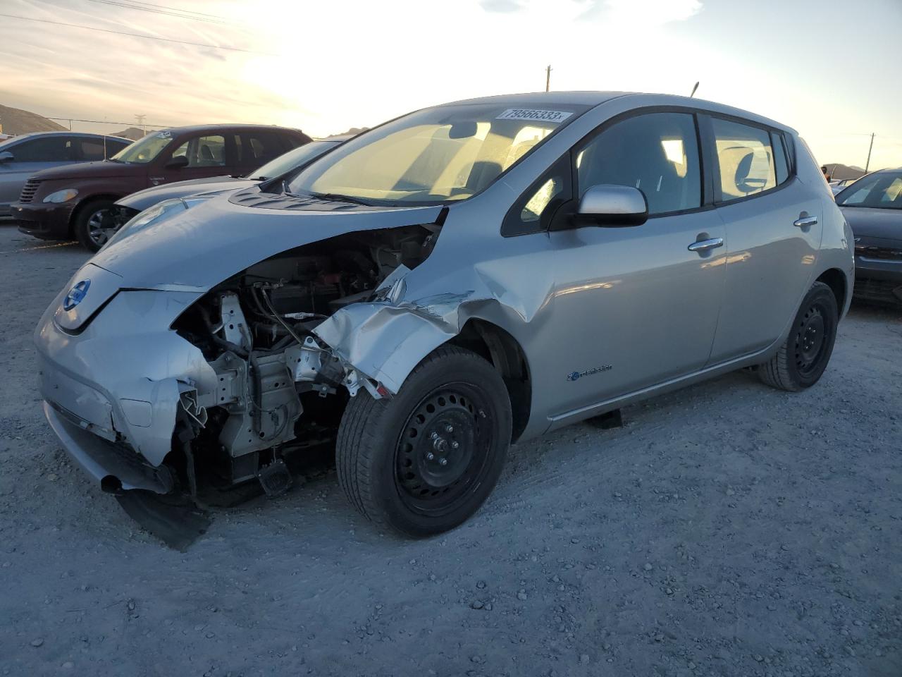Obraz 1 z 2013 NISSAN LEAF S 2013 z VIN 1N4AZ0CP8DC400112