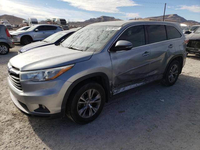 2015 TOYOTA HIGHLANDER LE 2015 image