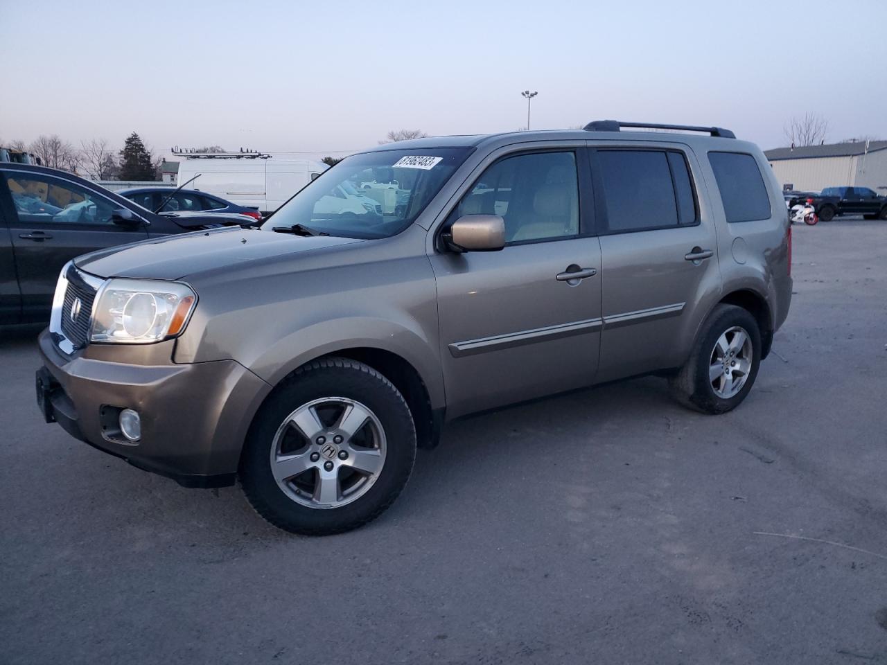 Image 1 of 2009 HONDA PILOT EXL 2009 with VIN 5FNYF48629B017639