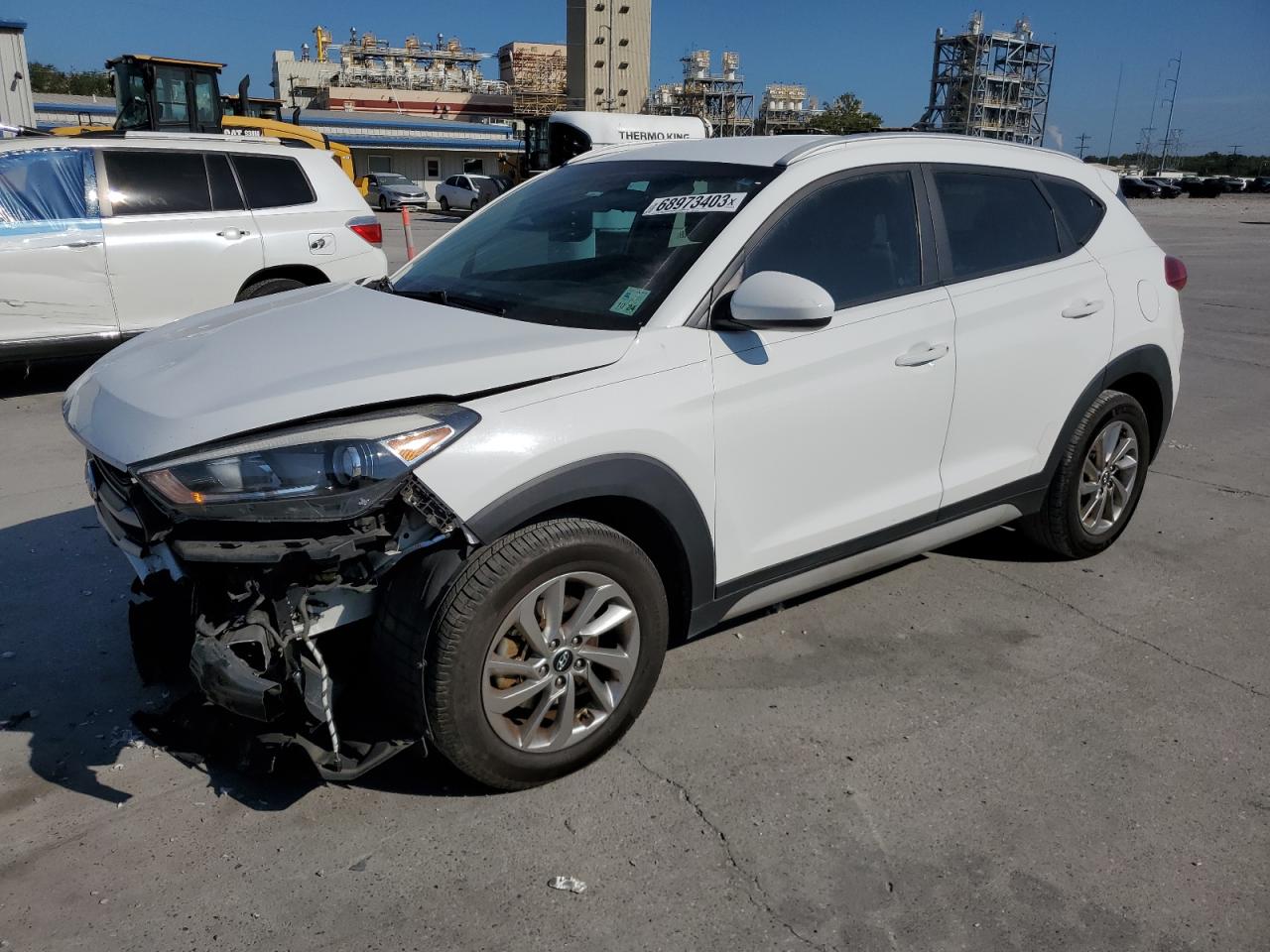 Image 1 of 2018 HYUNDAI TUCSON SEL 2018 with VIN KM8J33A49JU684518