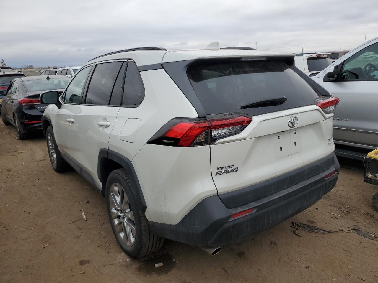 Image 2 of 2021 TOYOTA RAV4 XLE PREMIUM 2021 with VIN 2T3A1RFV4MW234538