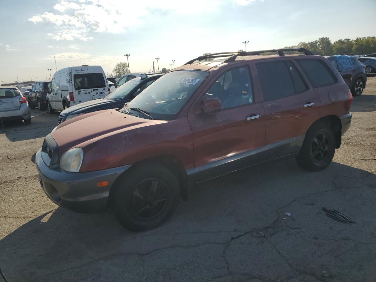 Изображение 1 2004 HYUNDAI SANTA FE GLS 2004 с VIN KM8SC13E54U801403