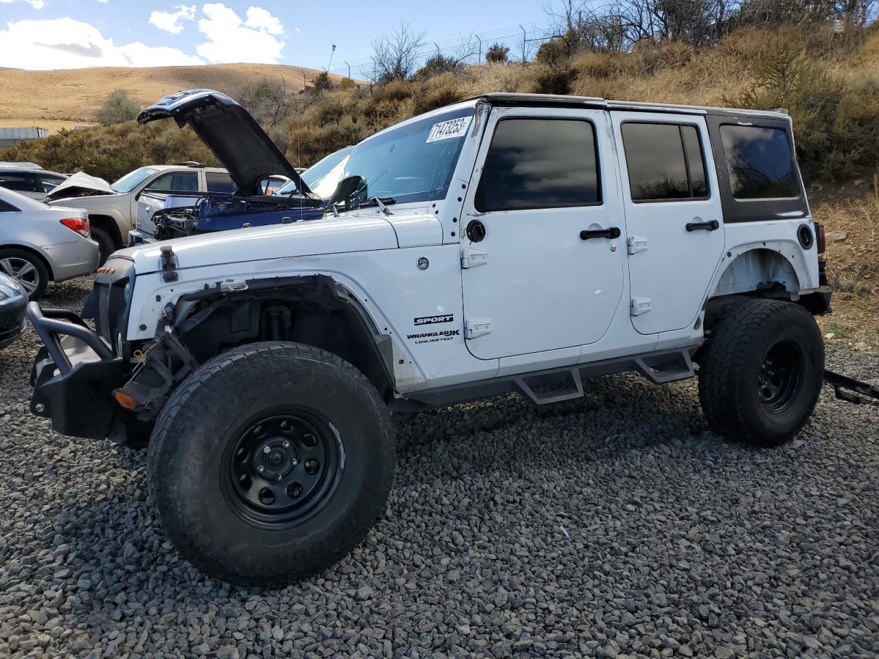 Obraz 1 z 2018 JEEP WRANGLER UNLIMITED SPORT 2018 z VIN 1C4BJWDG3JL868204