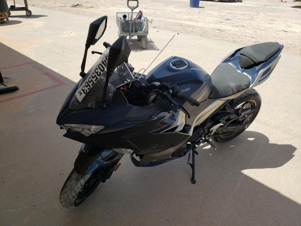 Image 2 of 2023 KAWASAKI EX400  2023 with VIN JKAEXKG18PDAR9954