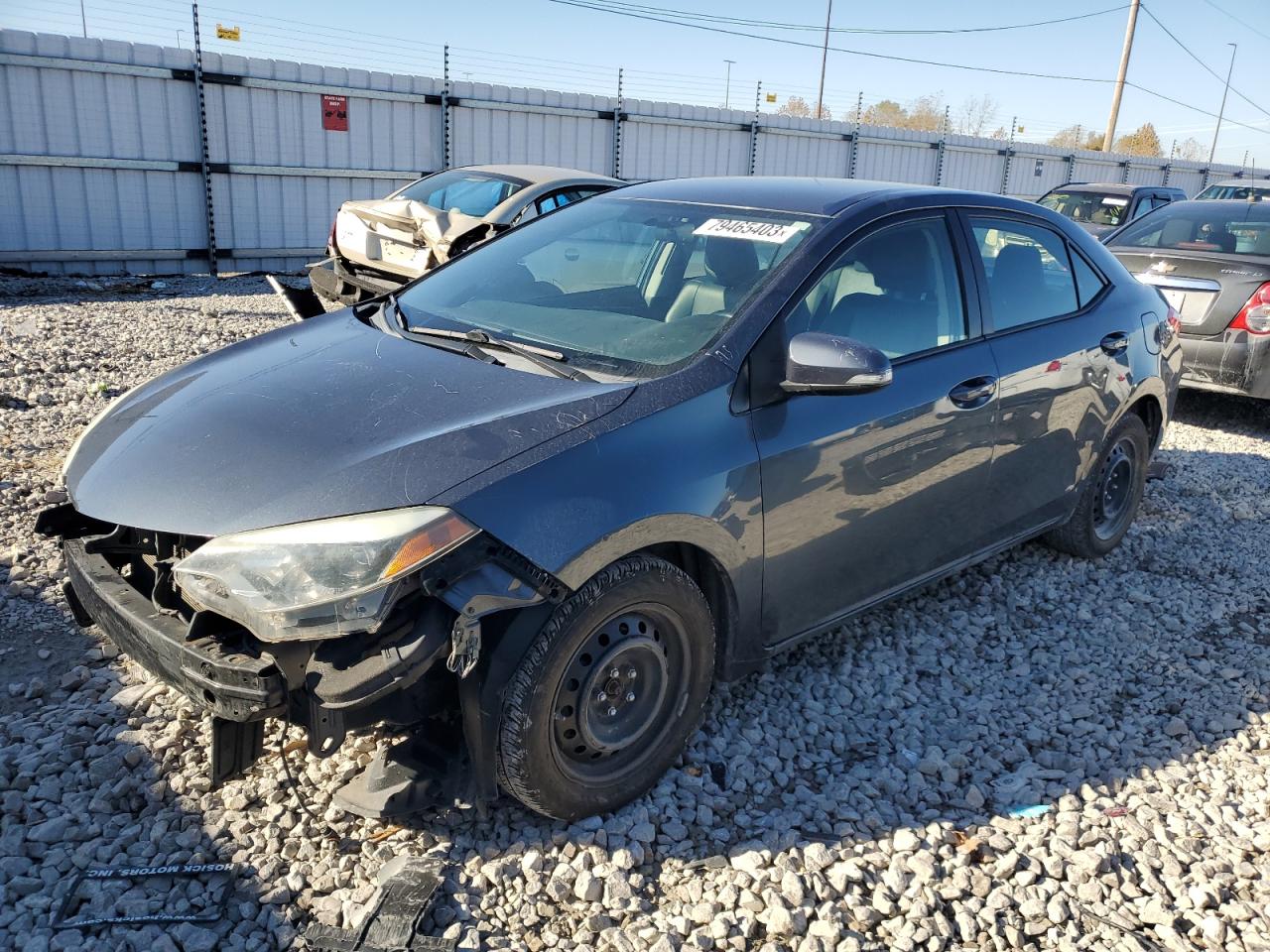 Image 1 of 2016 TOYOTA COROLLA L 2016 with VIN 2T1BURHE2GC542945