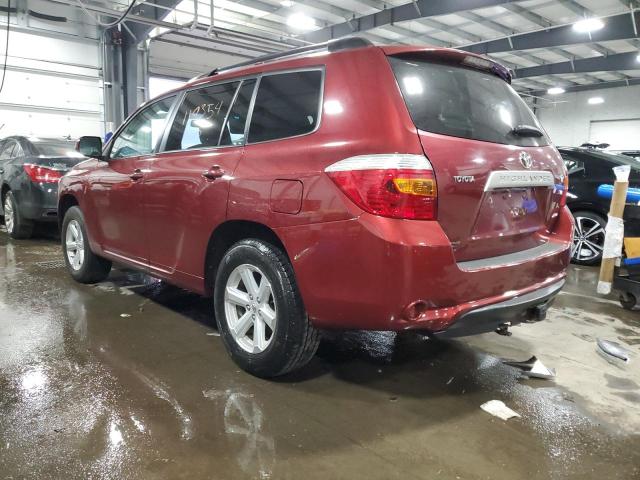 Image 2 of 2010 TOYOTA HIGHLANDER  2010 with VIN 5TDZA3EHXAS002423