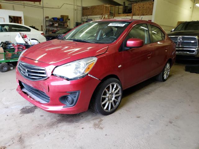 Image 1 of 2017 MITSUBISHI MIRAGE G4 ES 2017 with VIN ML32F3FJ9HHF08074