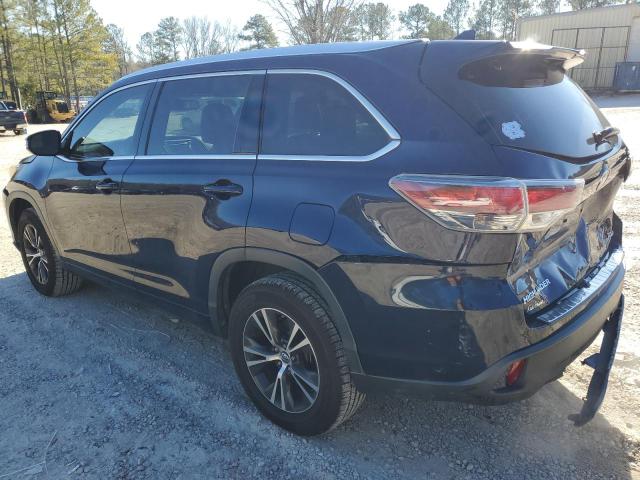Изображение 2 2016 TOYOTA HIGHLANDER XLE 2016 с VIN 5TDKKRFH4GS121173