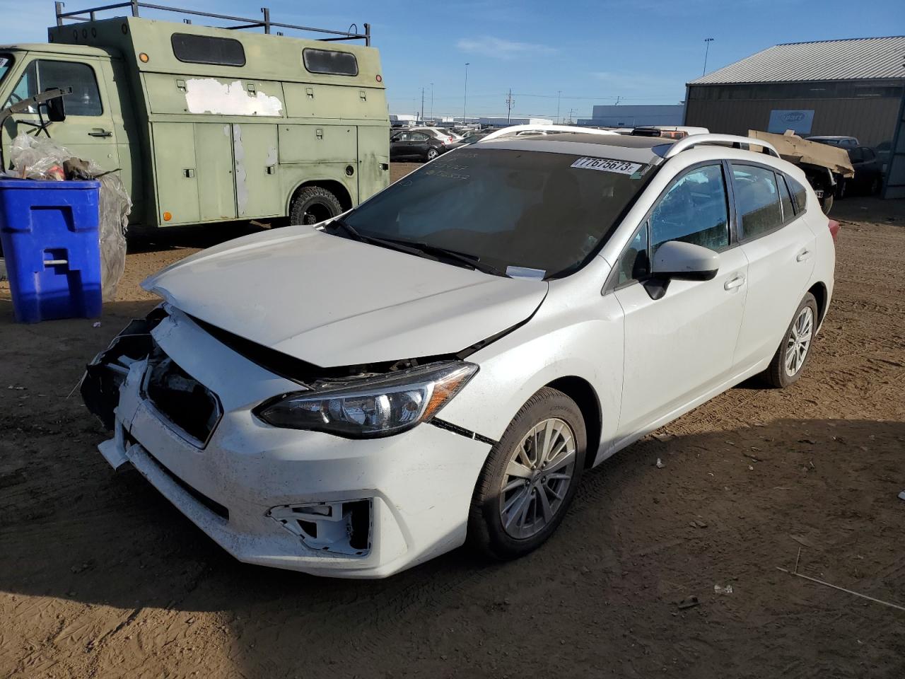 Obraz 1 z 2017 SUBARU IMPREZA PREMIUM 2017 z VIN 4S3GTAB68H3736837