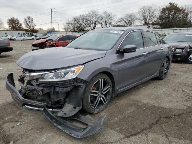 Image 1 of 2017 HONDA ACCORD SPORT 2017 with VIN 1HGCR2F52HA025183