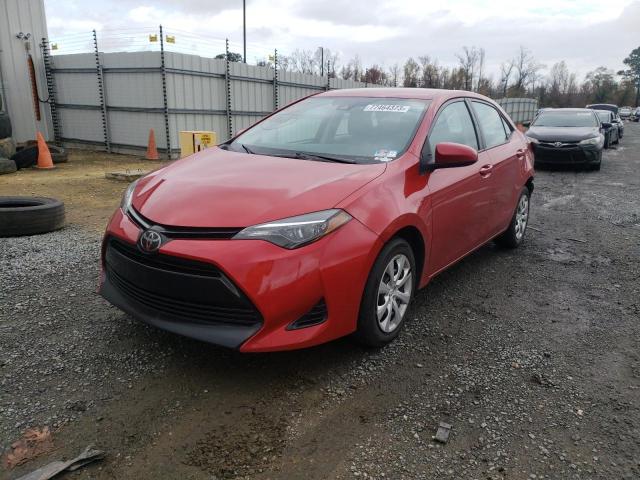 Image 1 of 2019 TOYOTA COROLLA L 2019 with VIN 5YFBURHE8KP863168