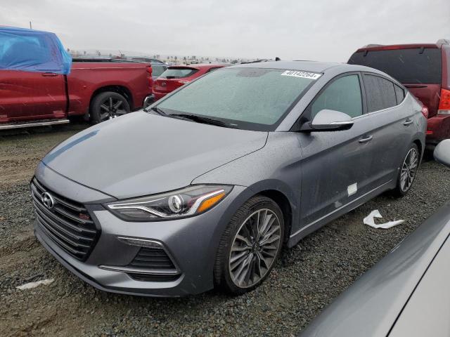 Image 1 of 2018 HYUNDAI ELANTRA SPORT 2018 with VIN KMHD04LB3JU636729