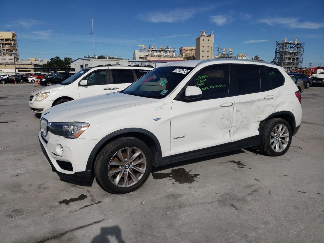 Image 1 of 2017 BMW X3 XDRIVE28I 2017 with VIN 5UXWX9C32H0W79263