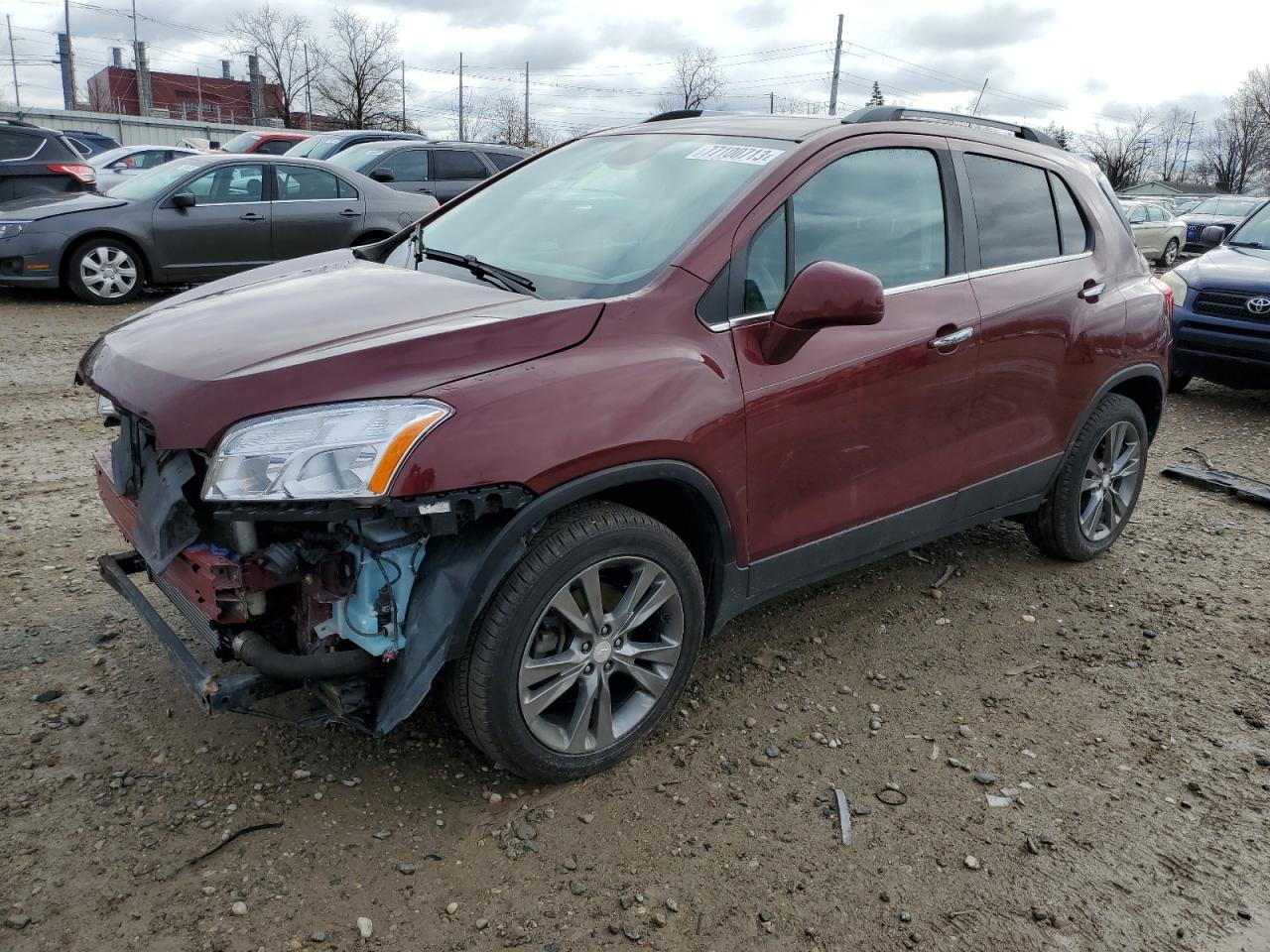Изображение 1 Chevrolet Trax Ltz 2016 с VIN 3GNCJRSB6GL262865
